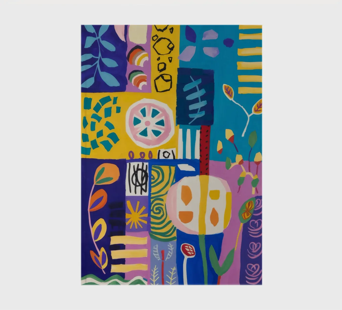 Patchwork Bloom Quilt notebook by Zep Layers