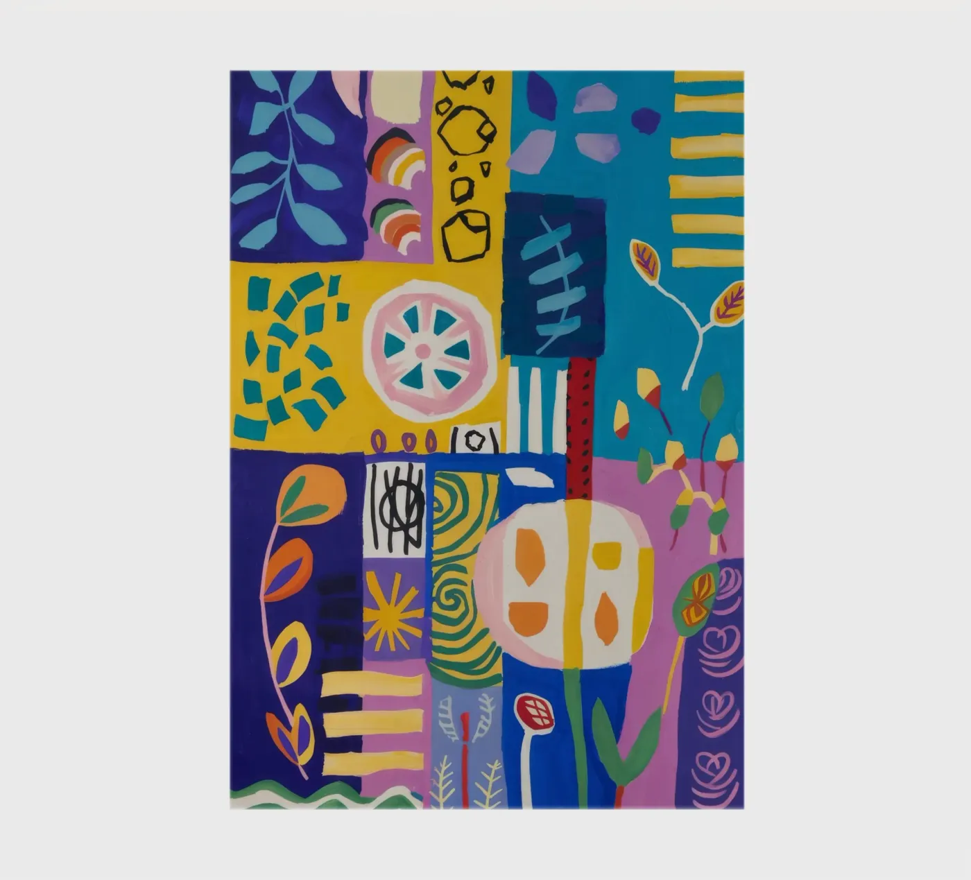 Patchwork Bloom Quilt notebook by Zep Layers