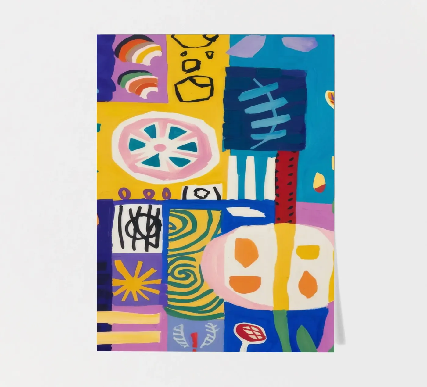 Trapunta Patchwork Bloom foglio adesivo da Zep Layers