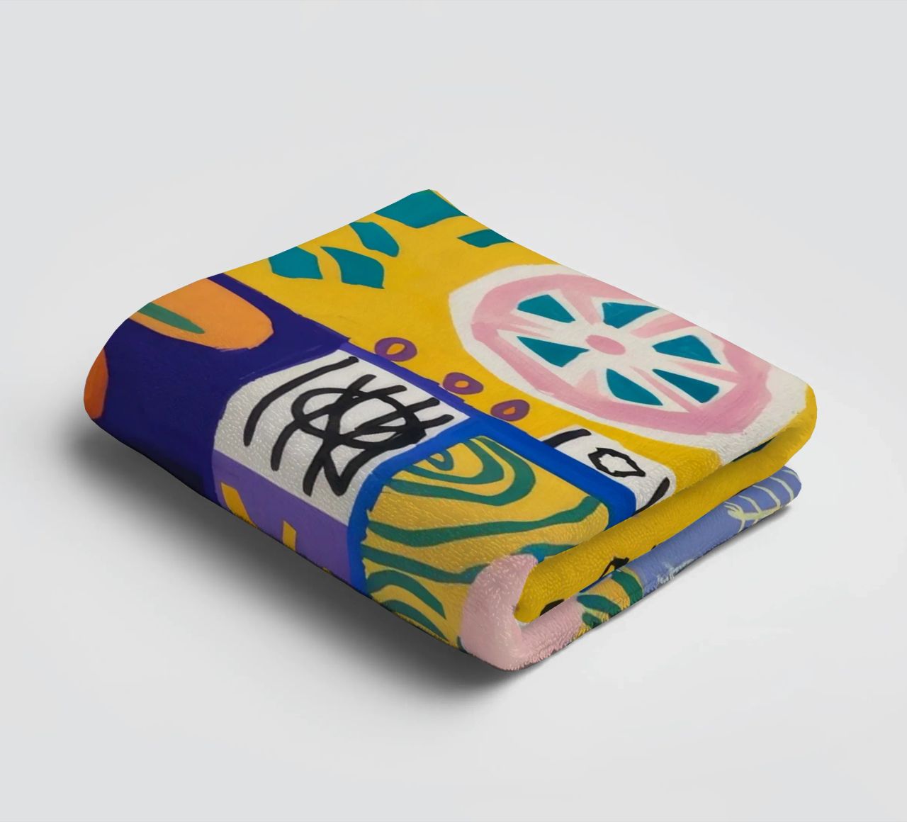 Patchwork Bloom Quilt serviette de bain de Zep Layers
