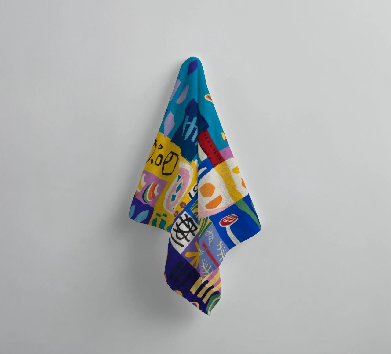 Patchwork Bloom Quilt serviette de bain de Zep Layers