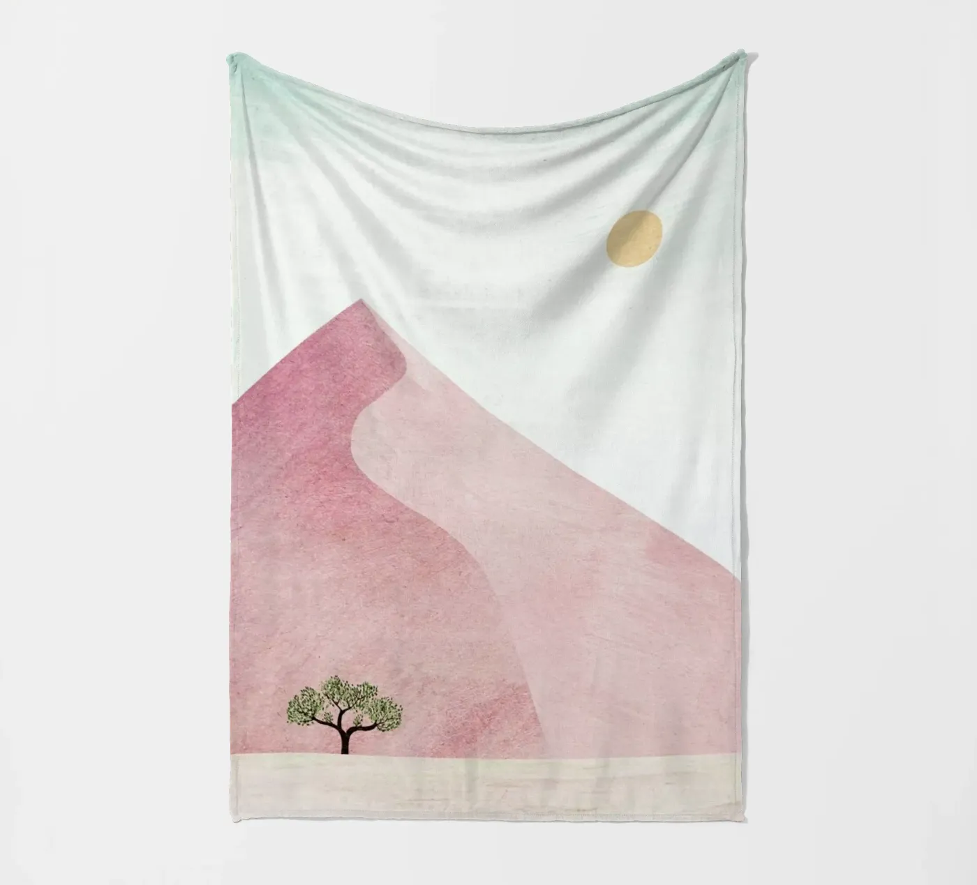 Pink Dune fleecedeken van Henry Rivers