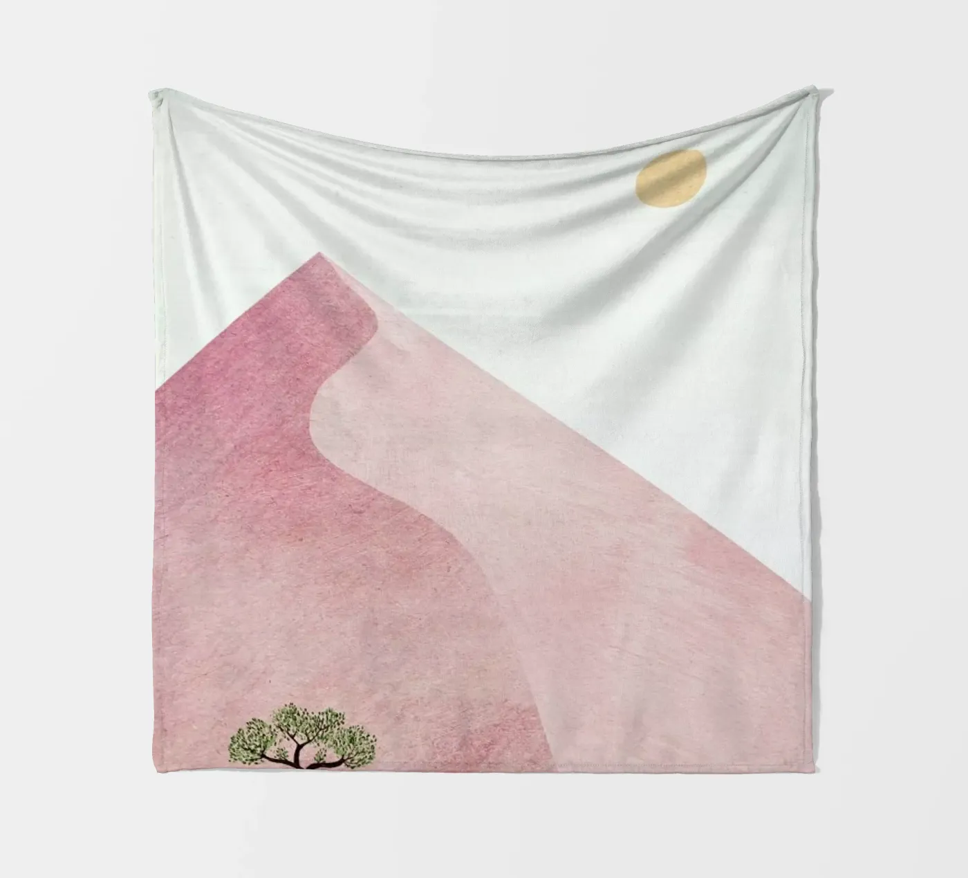 Pink Dune fleecedeken van Henry Rivers