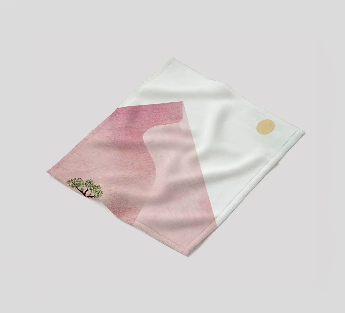 Pink Dune fleecedeken van Henry Rivers