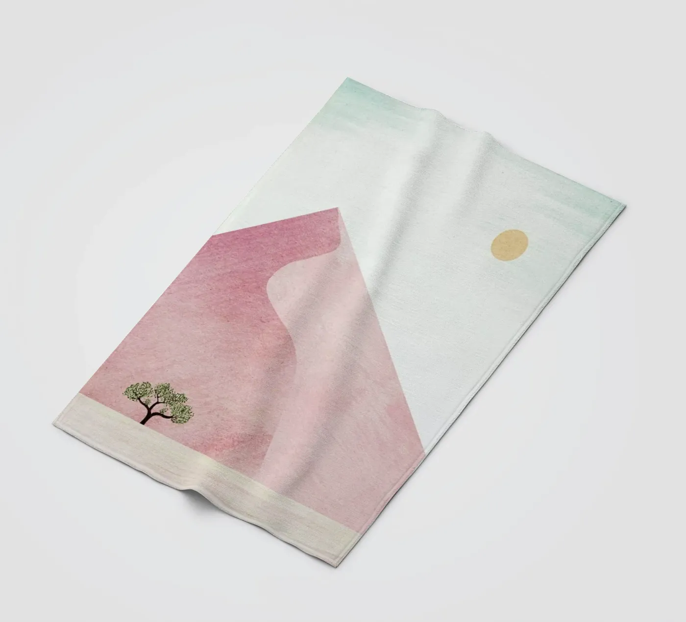 Pink Dune fleecedeken van Henry Rivers