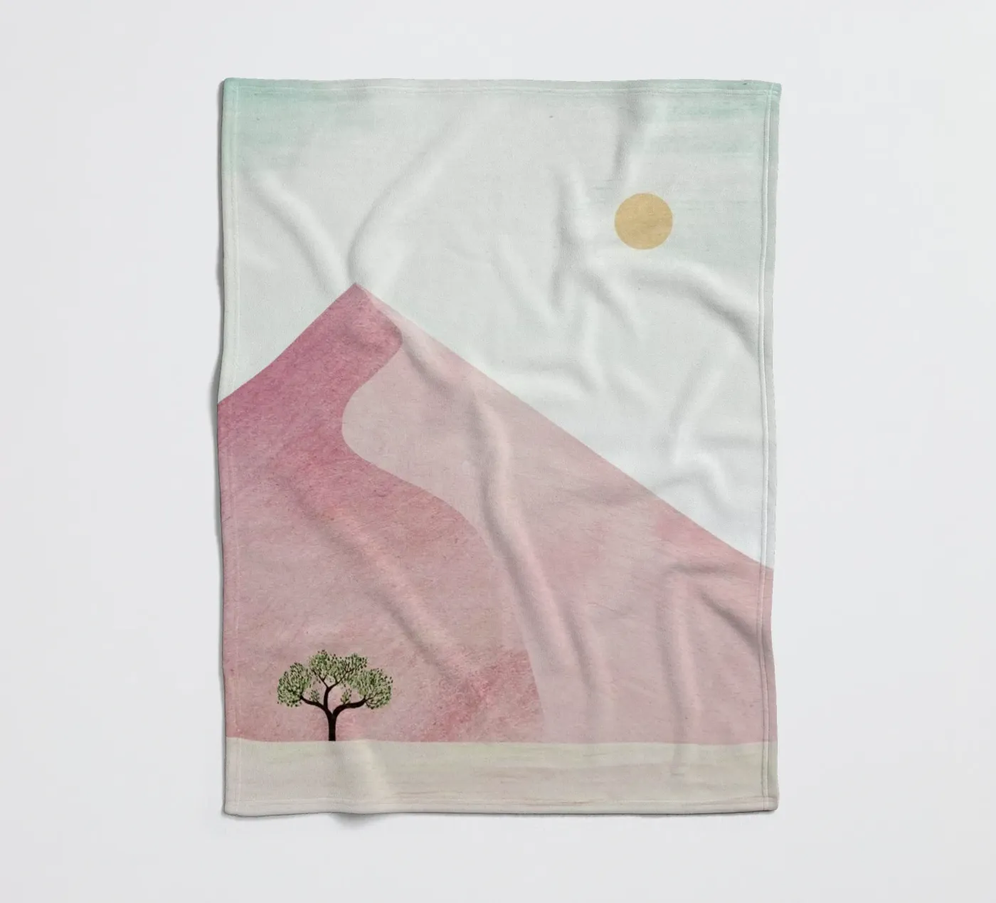 Pink Dune fleecedeken van Henry Rivers