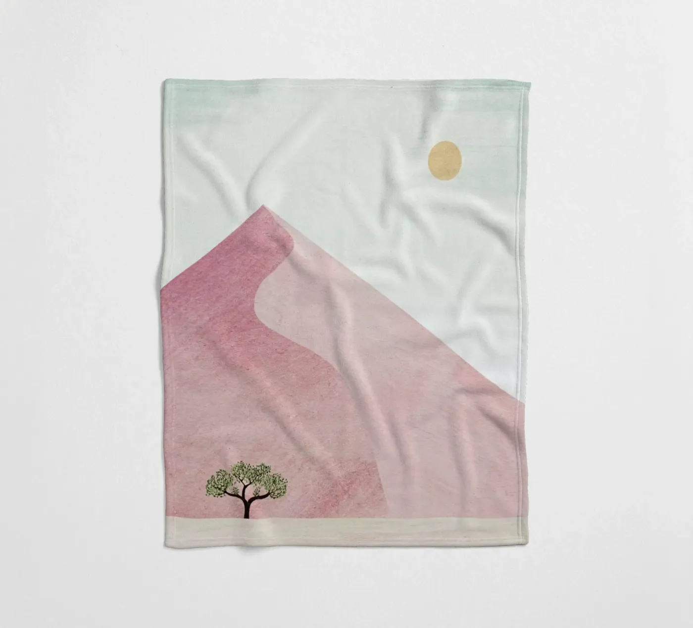 Pink Dune fleecedeken van Henry Rivers
