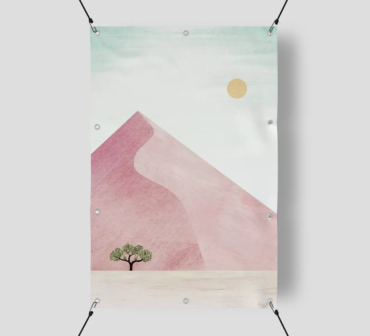 Pink Dune telo in pvc da Henry Rivers