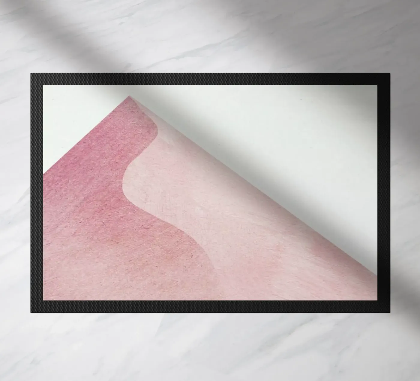 Pink Dune doormat by Long Way Home