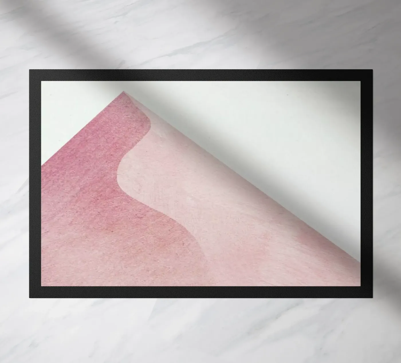 Pink Dune doormat by Henry Rivers