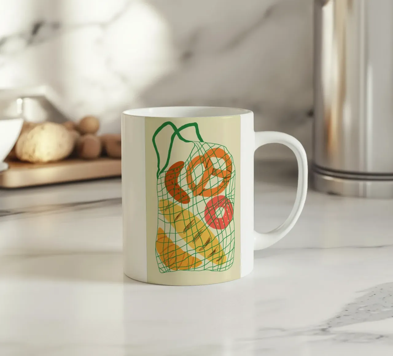 Bakery's Beauties tazza in ceramica da Studio One