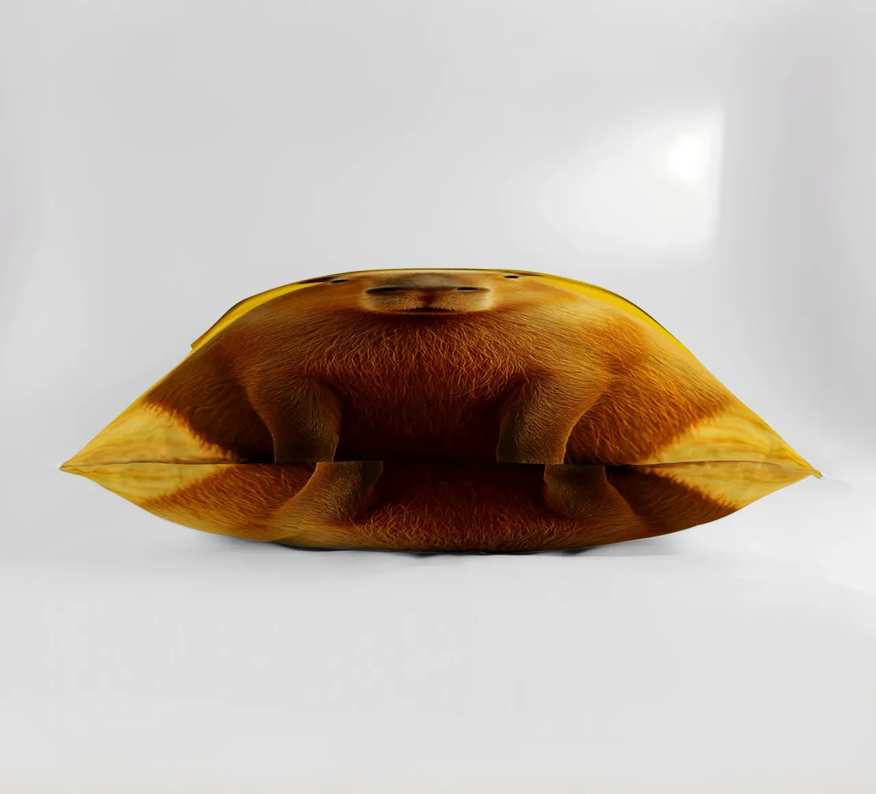 Faccia buffa di capibara cuscino da kukupuu