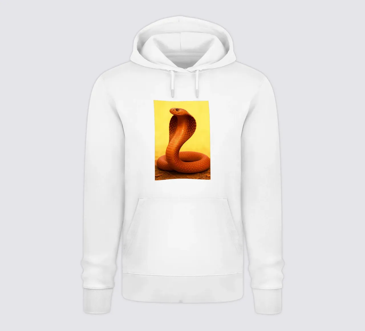 Serpente Cobra felpa con cappuccio da kukupuu