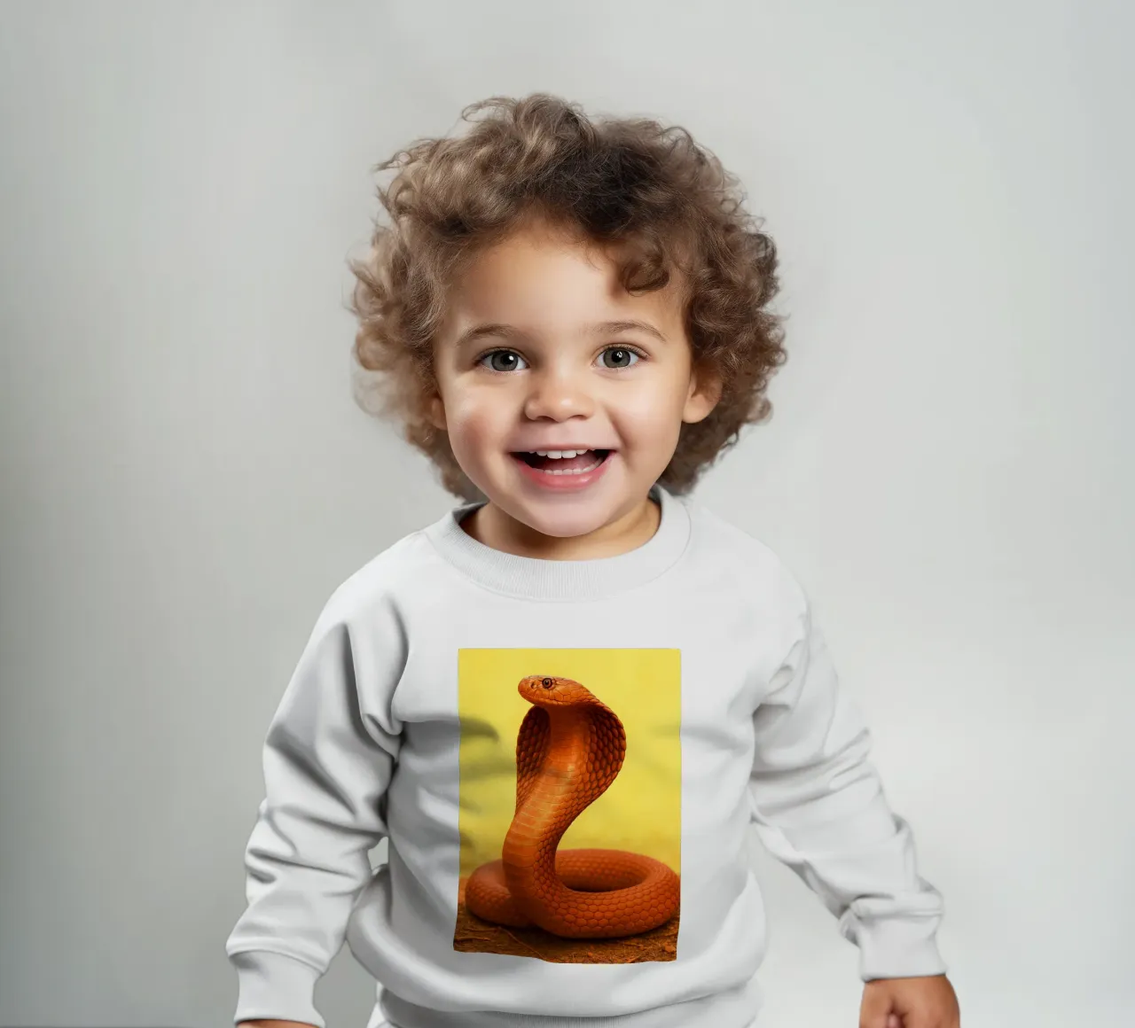 Cobra Snake baby sweatshirt by kukupuu