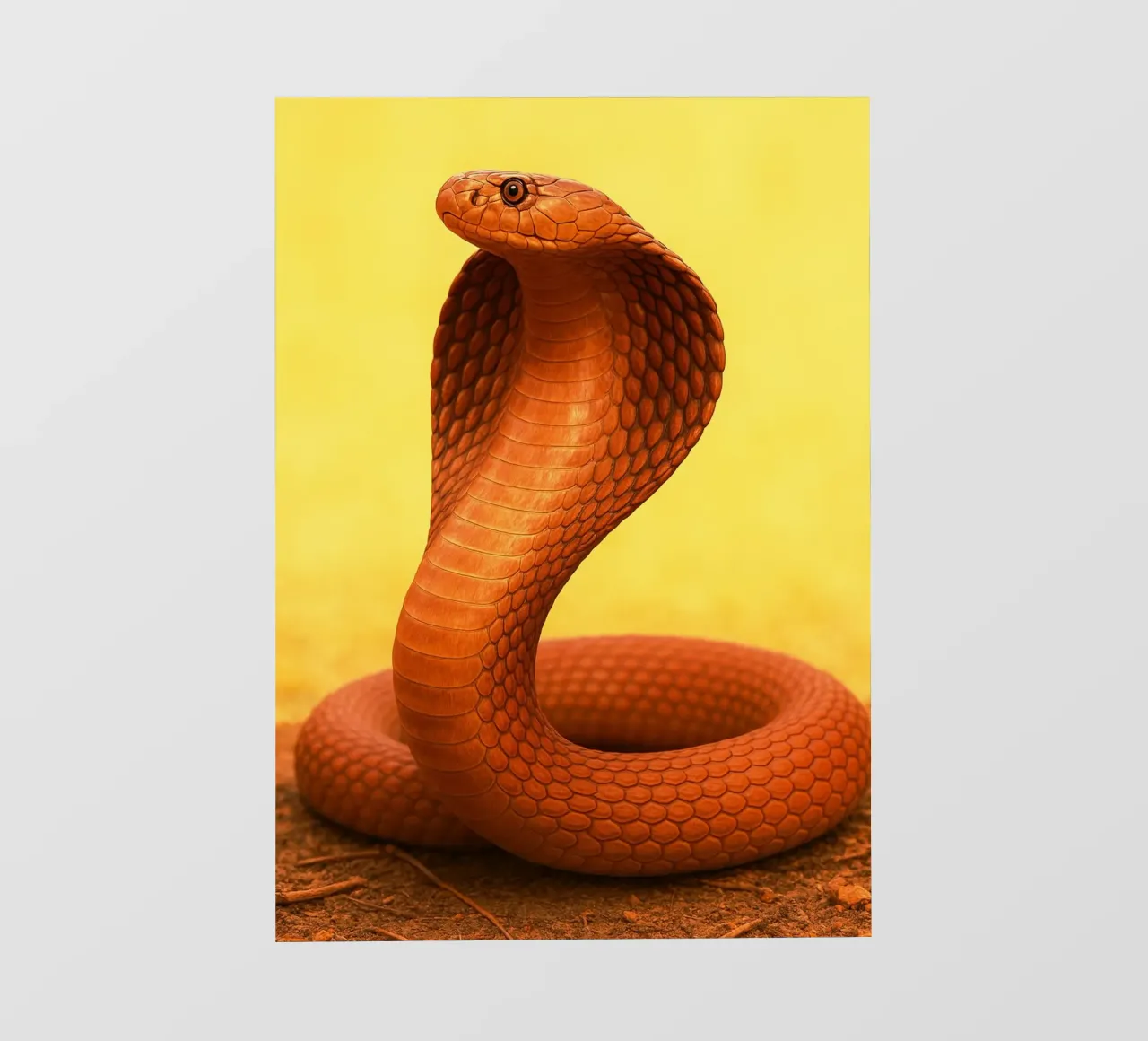 Serpente Cobra pellicola backlit da kukupuu