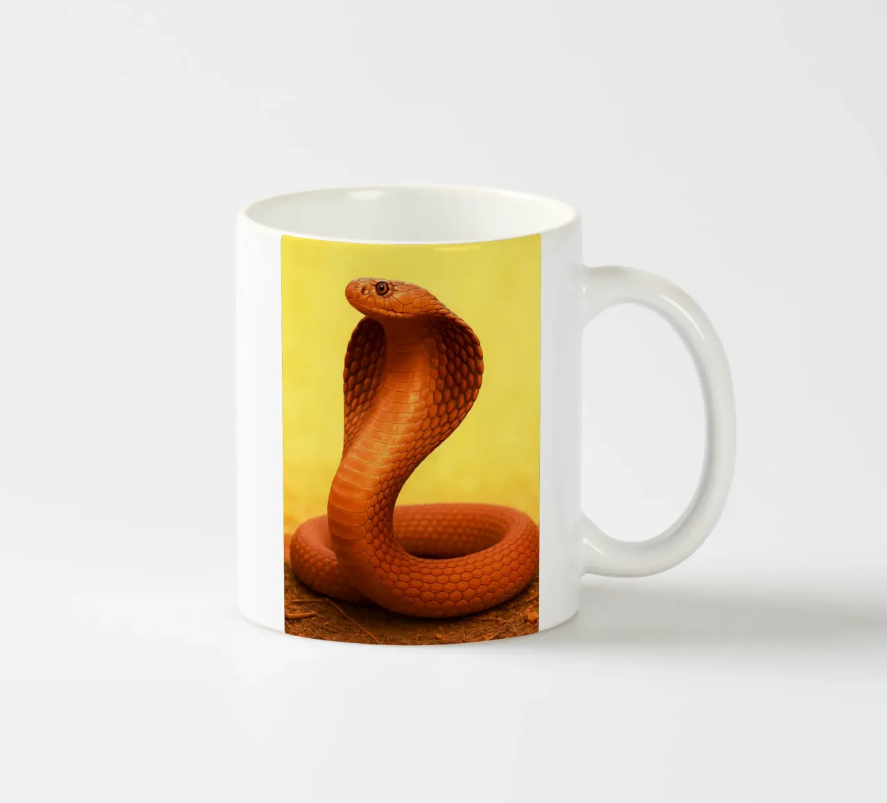 Serpente Cobra tazza in ceramica da kukupuu