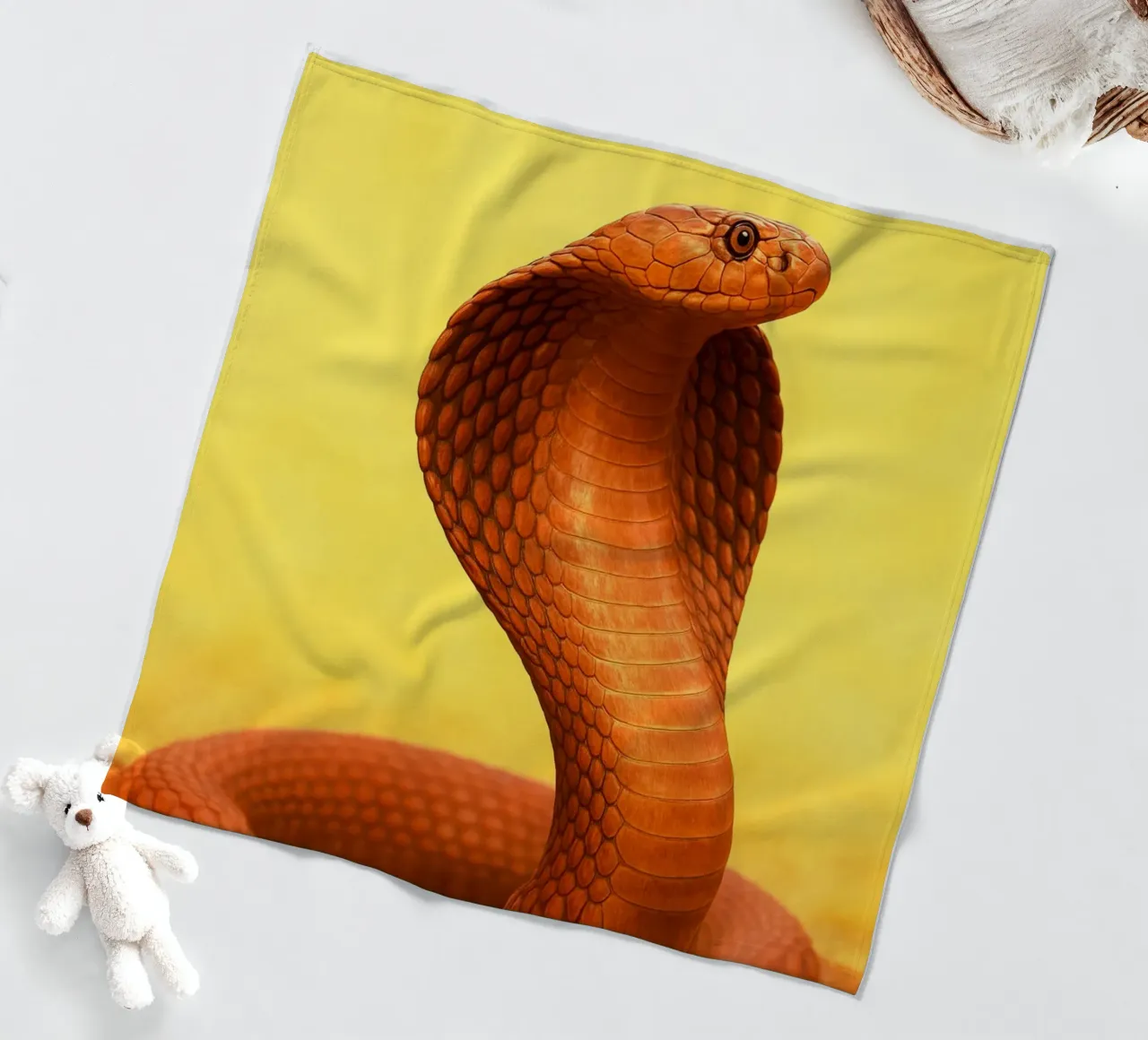Serpente Cobra coperta in pile da kukupuu