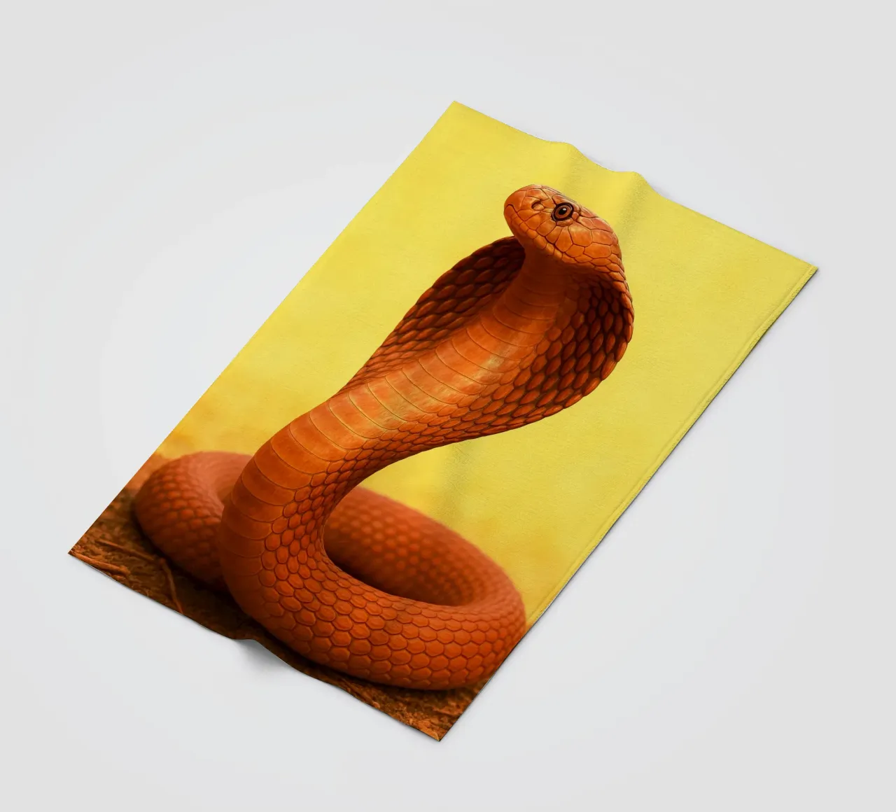 Serpente Cobra coperta in pile da kukupuu