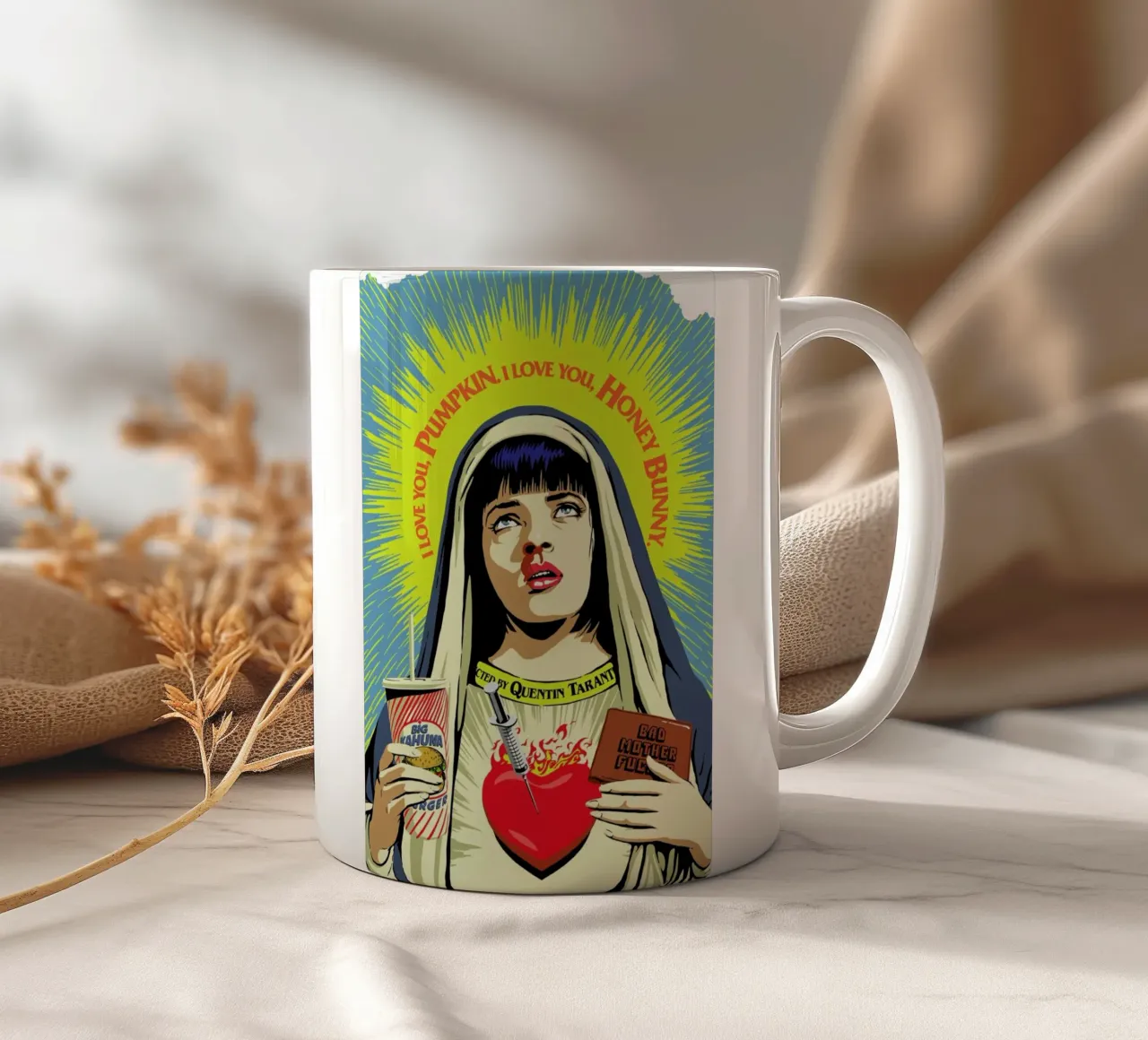 Bad-mother tazza in ceramica da Butcher Billy