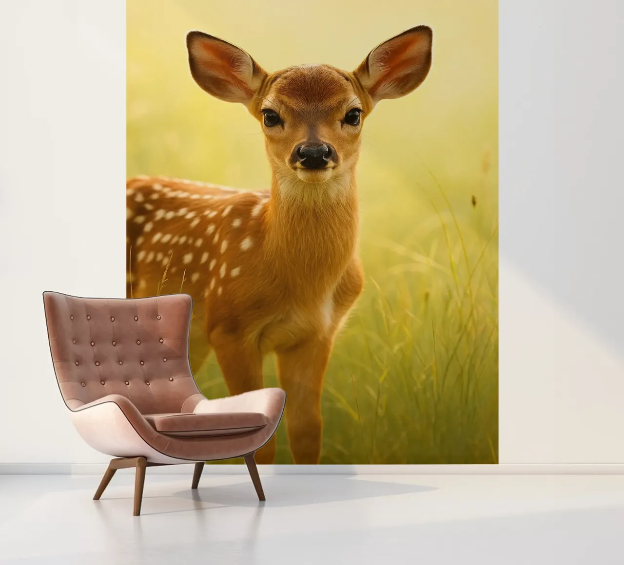 Deer Face photo wallpaper by kukupuu