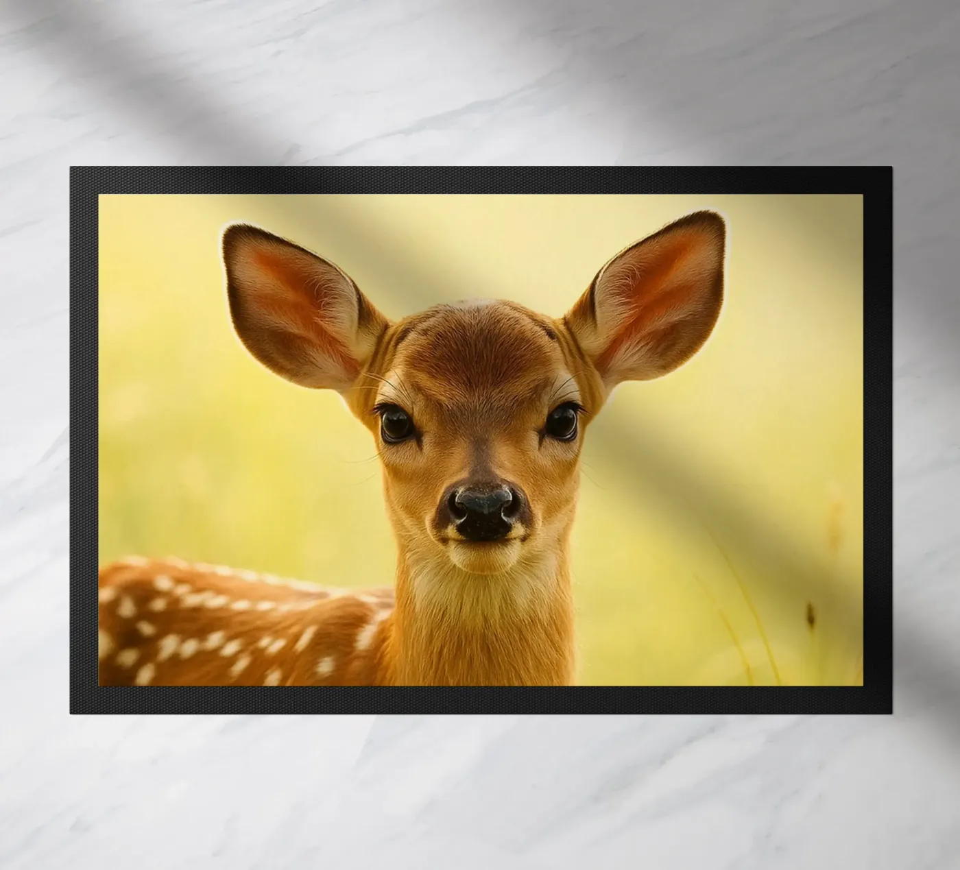 Deer Face paillasson de kukupuu