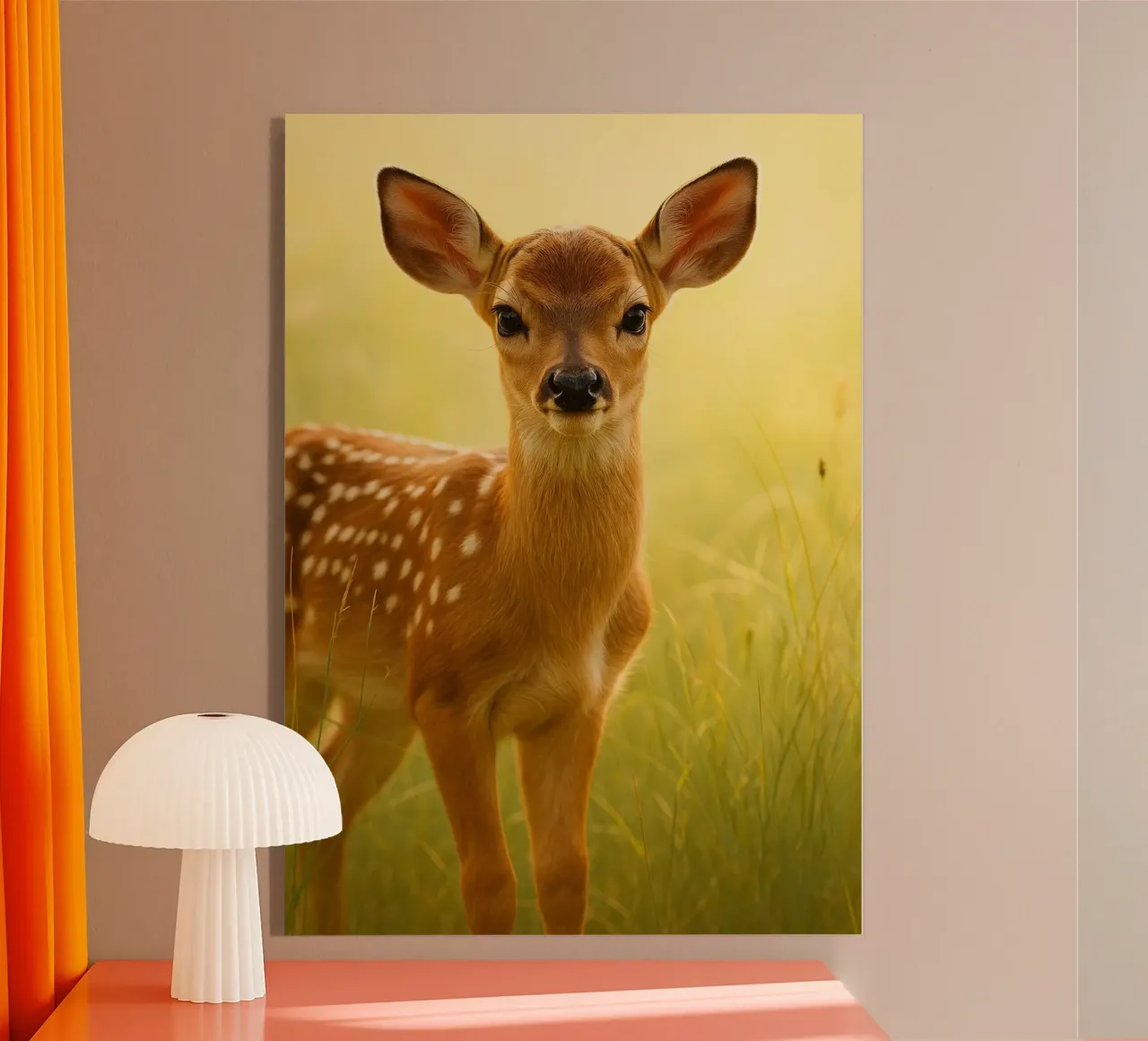 Faccia da cervo plexiglass da kukupuu