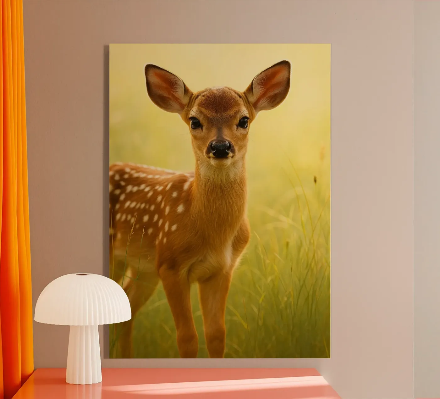 Deer Face Acryl-Glas von kukupuu