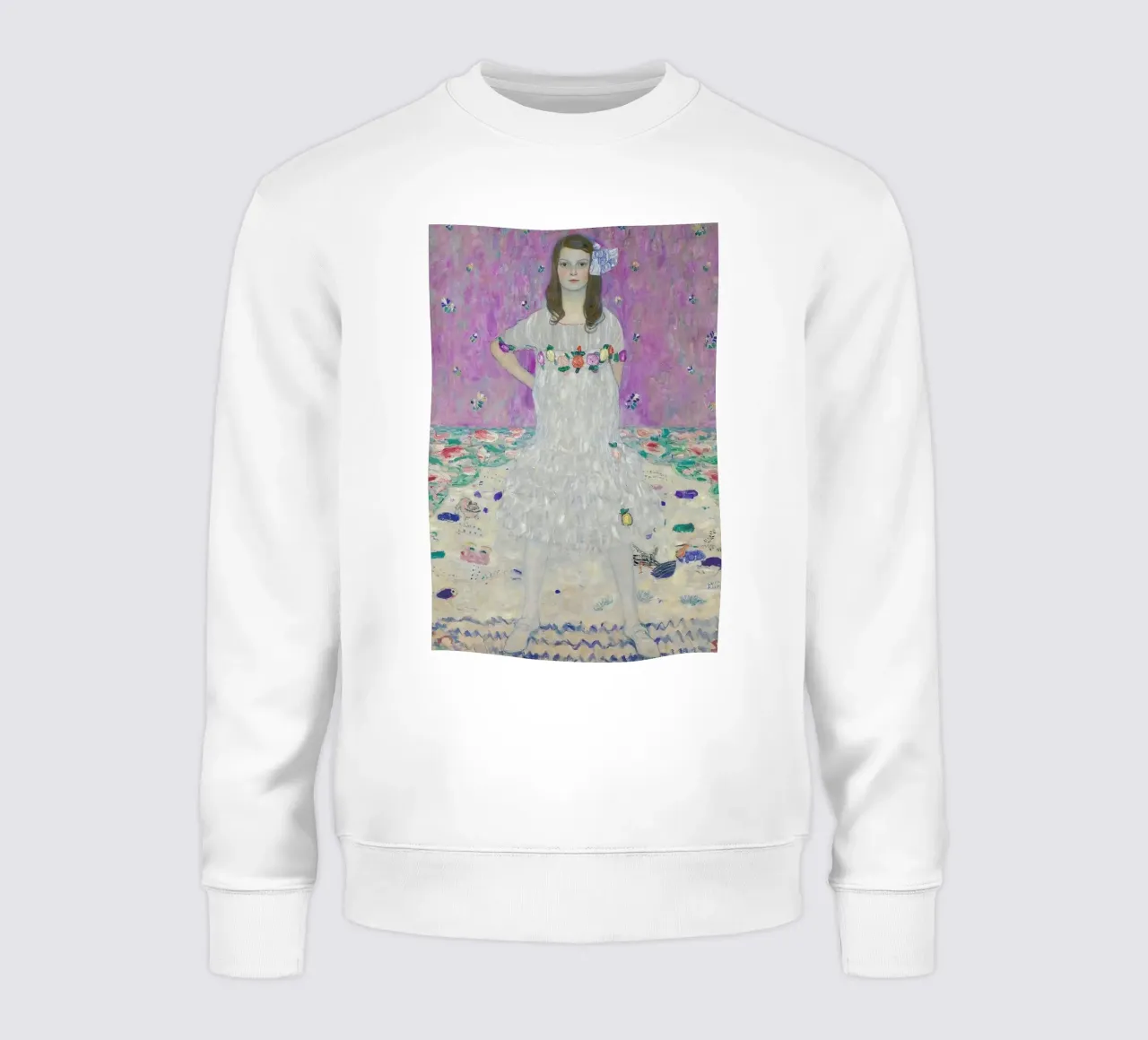 Gustav Klimt - Madam Primavesi felpa da Vintage by JUNIQE