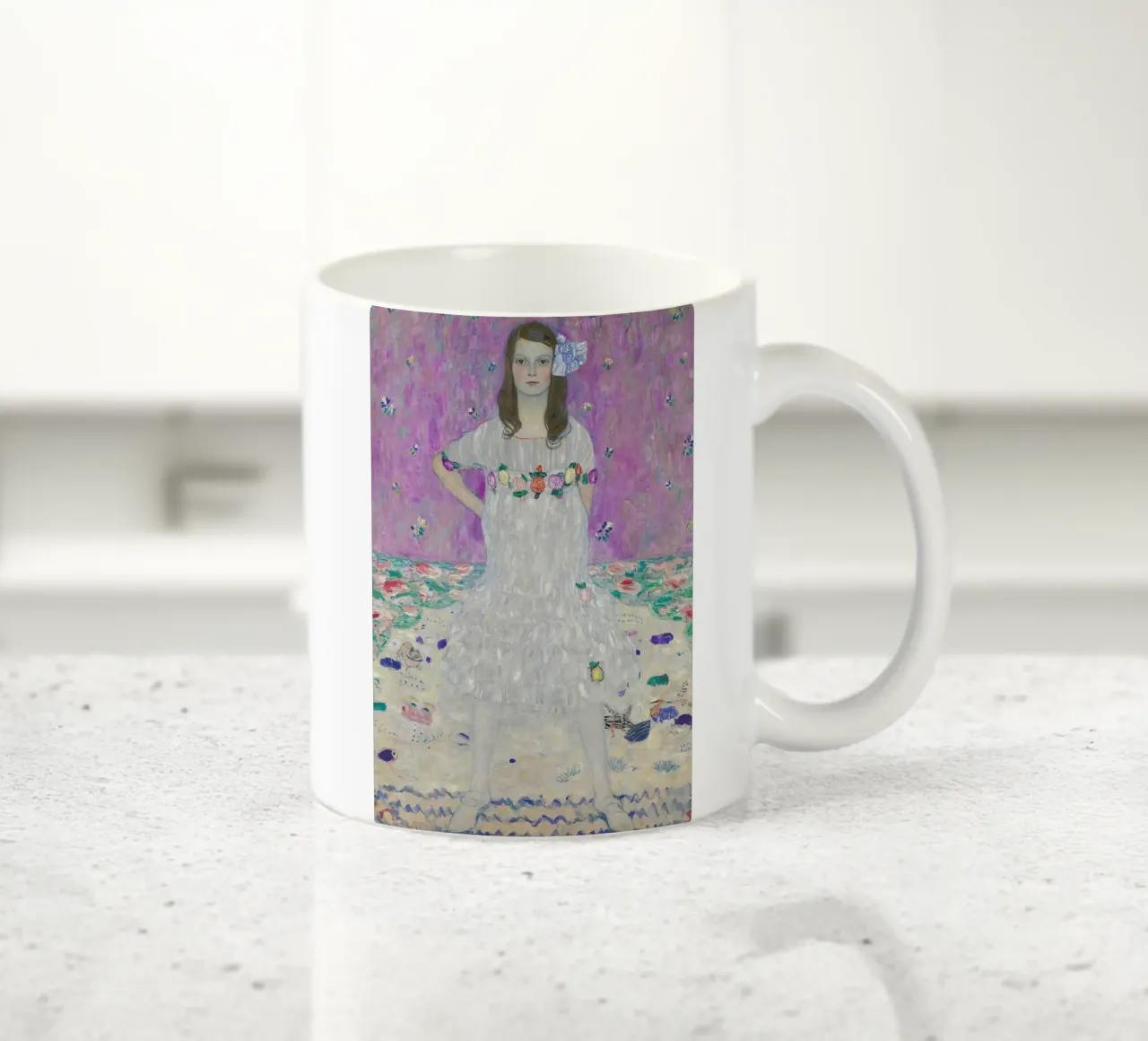 Gustav Klimt - Madam Primavesi tazza in ceramica da Vintage by JUNIQE