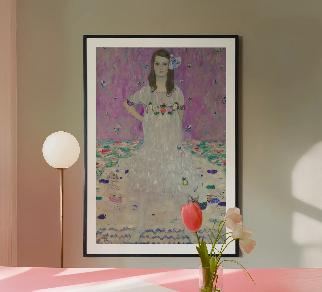 Gustav Klimt - Madam Primavesi carta hahnemühle da Vintage by JUNIQE