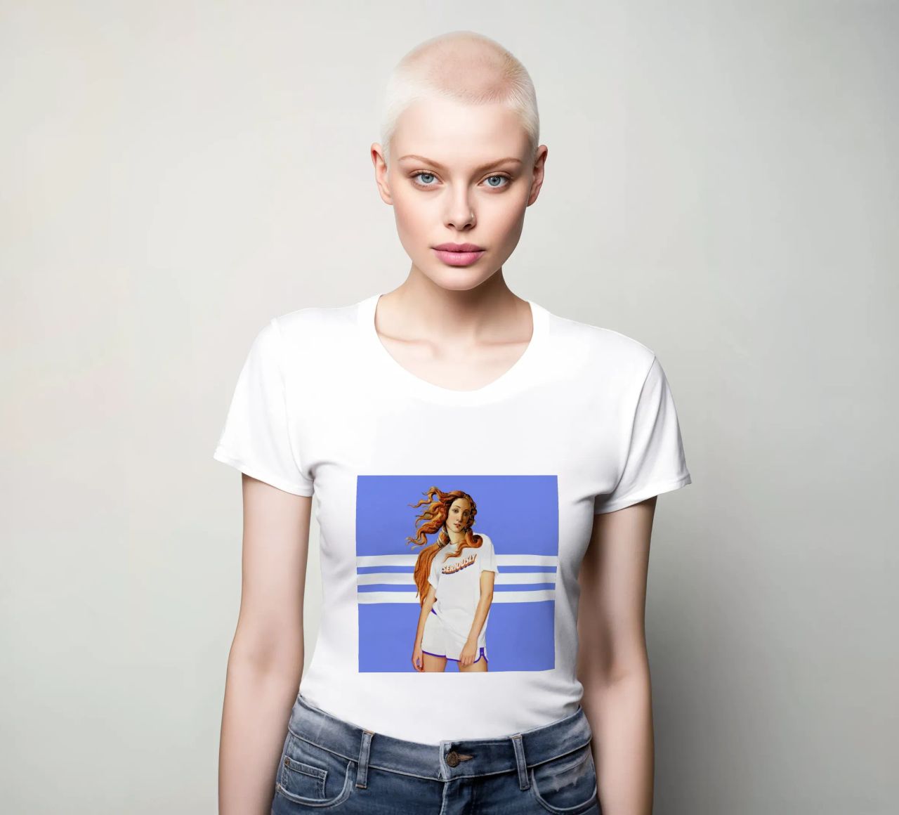 Venus Outfit Frauen T-Shirt von Paste in Place