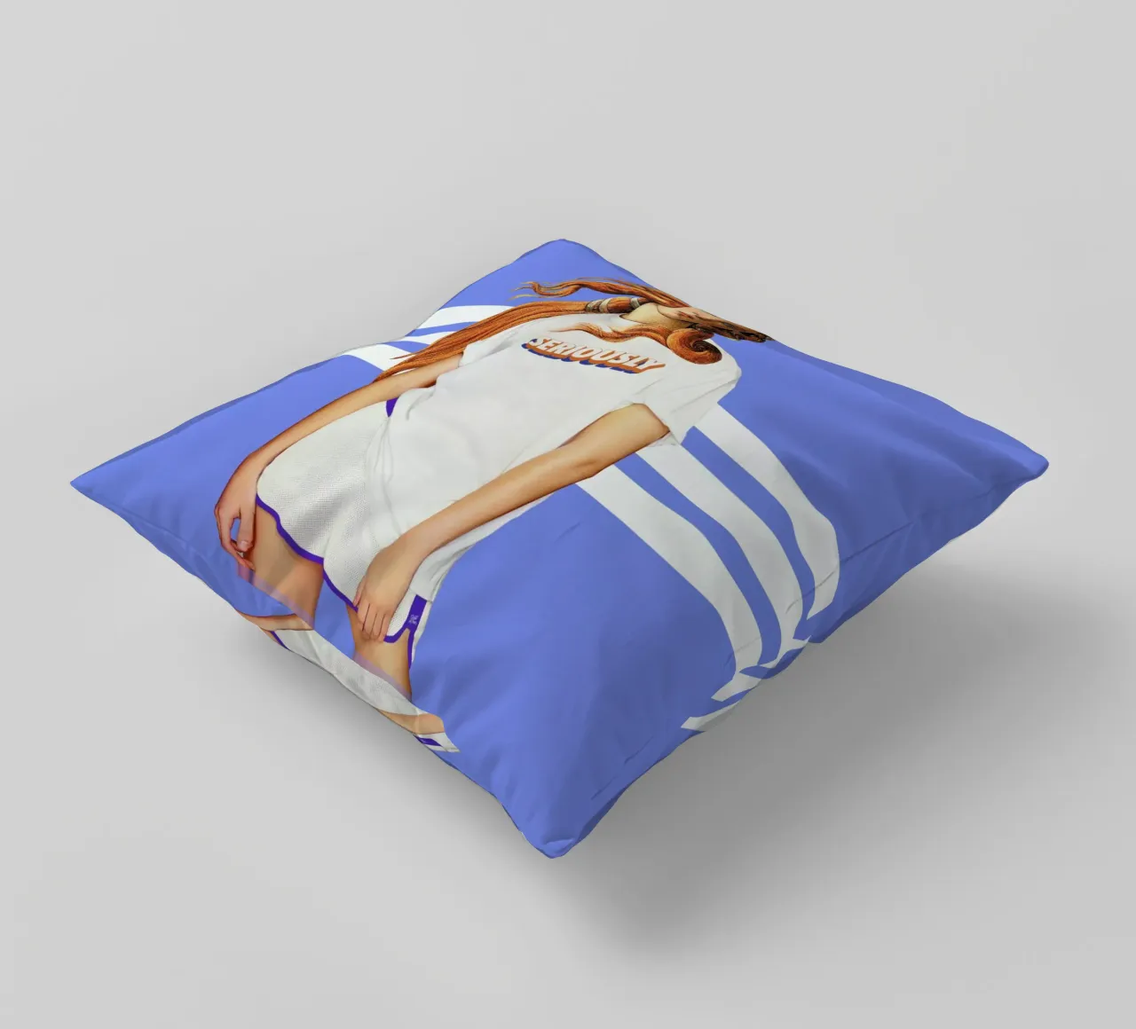 Venus Outfit decorative cushion by Paste in Place