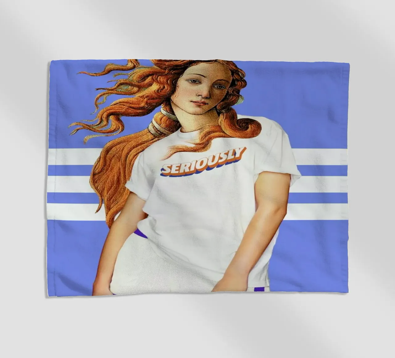 Venus Outfit beach towel by Paste in Place