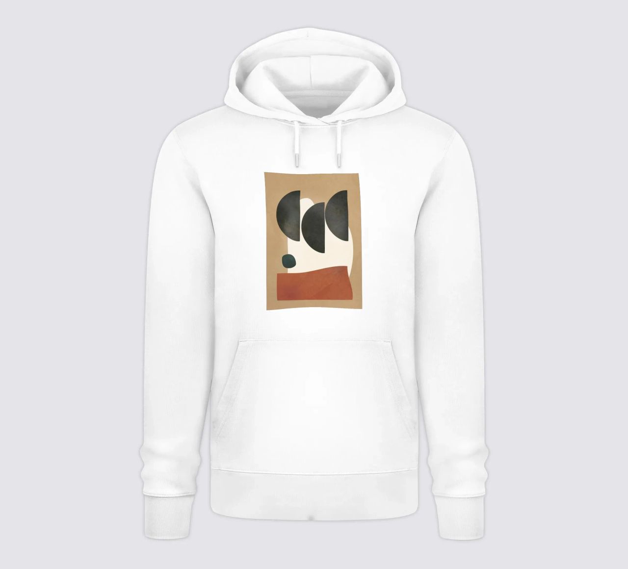 Modern Shapes Design 10 felpa con cappuccio da cityart