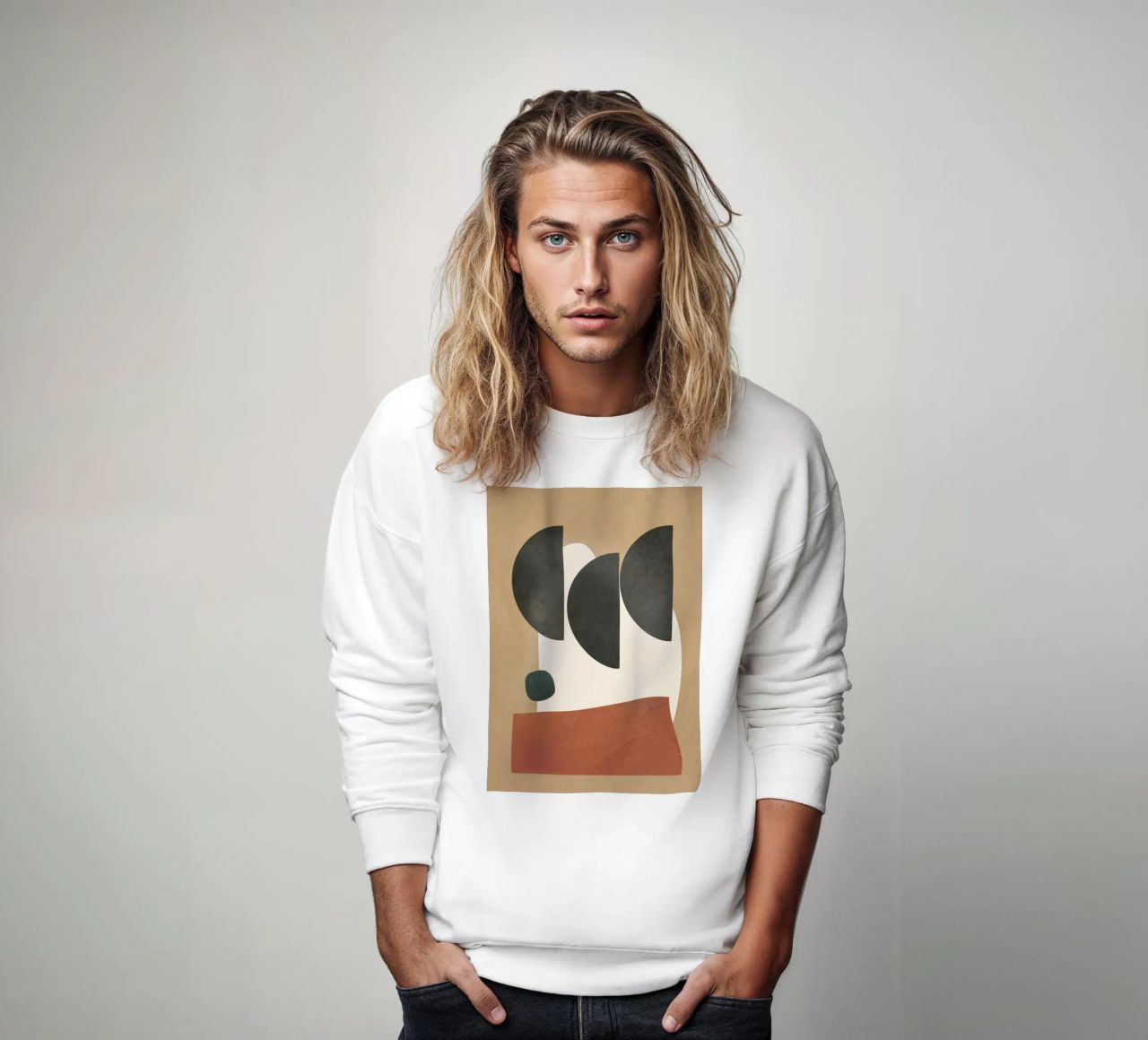 Modern Shapes Design 10 felpa da cityart