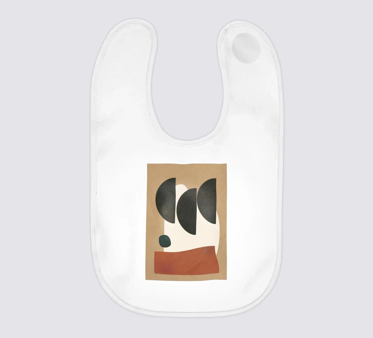 Modern Shapes Design 10 bavaglino da cityart