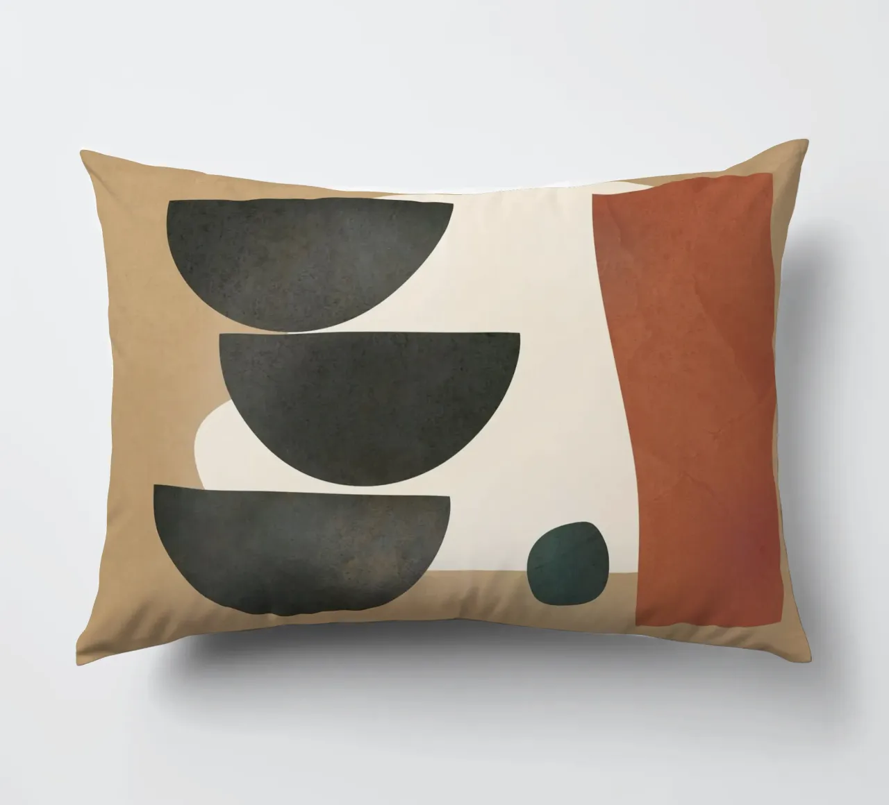 Modern Shapes Design 10 decorative cushion by cityart