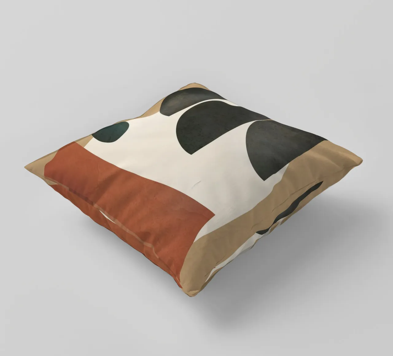 Modern Shapes Design 10 decorative cushion by cityart