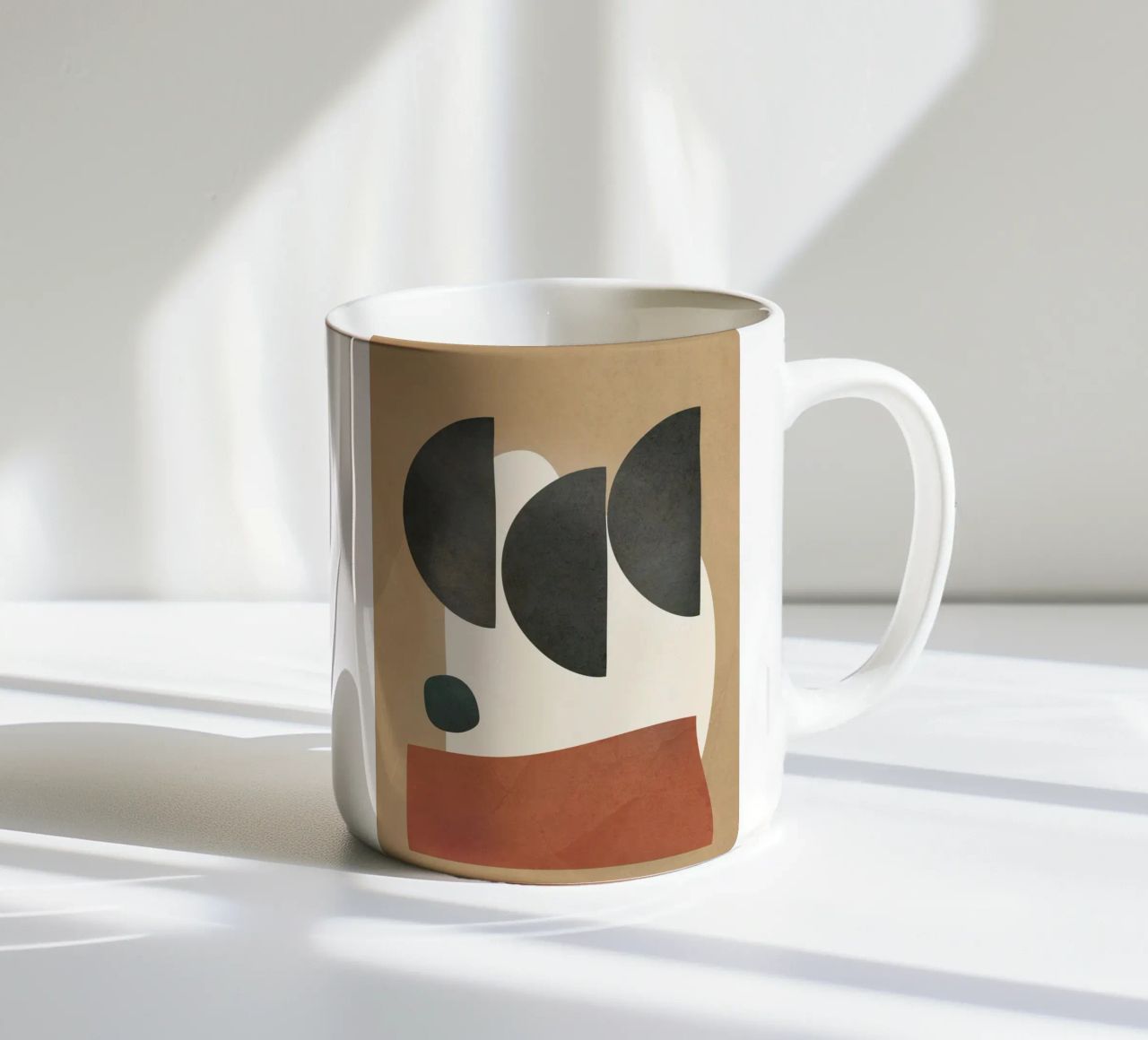Modern Shapes Design 10 tazza in ceramica da cityart