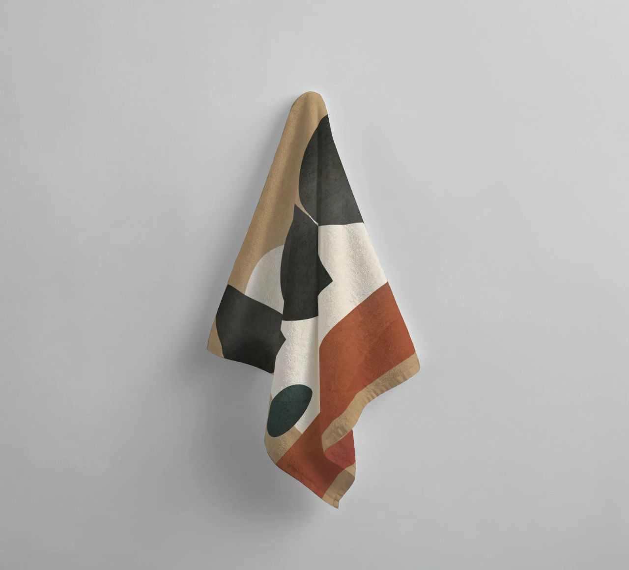 Modern Shapes Design 10 asciugamano da bagno da cityart