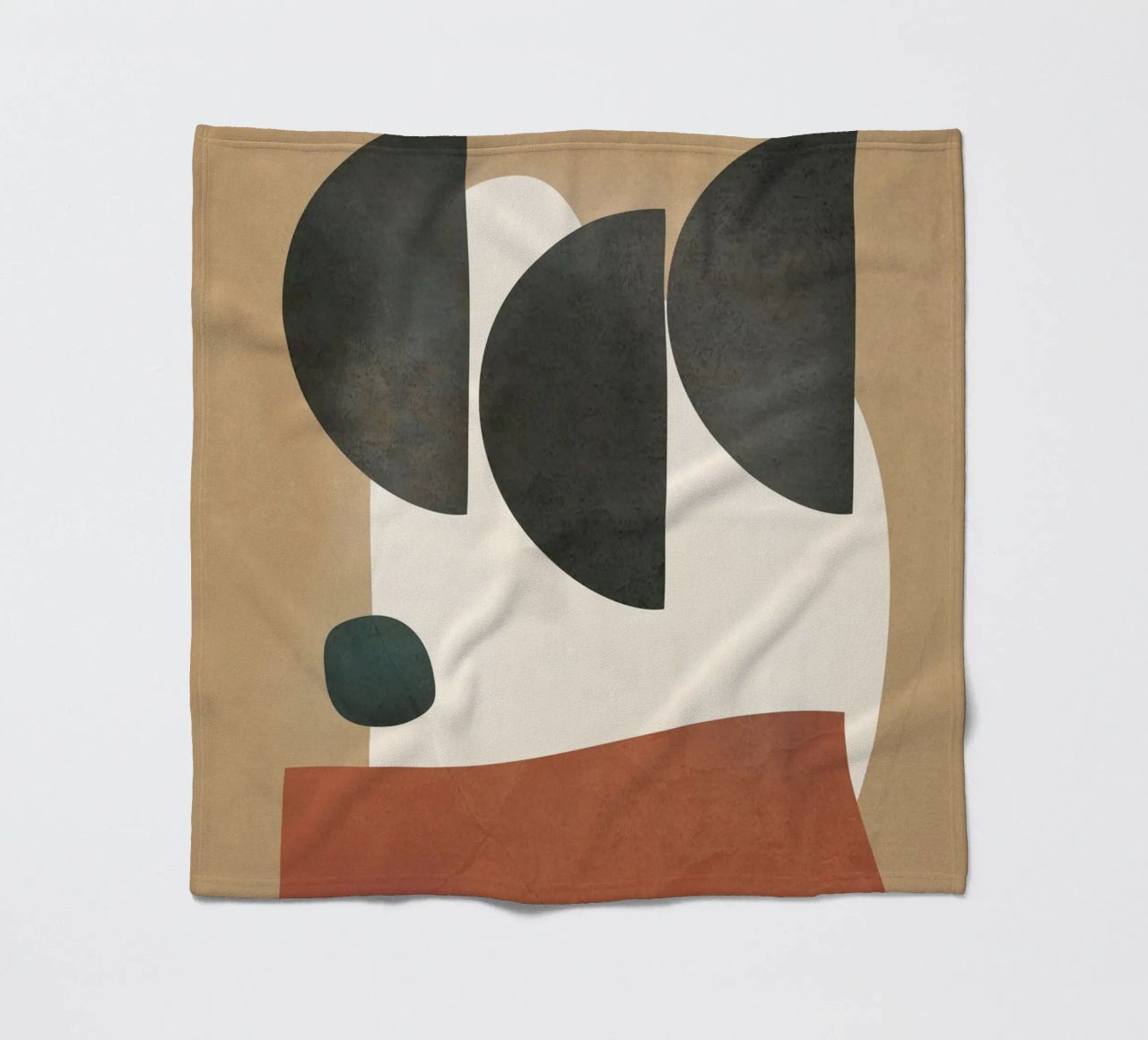 Modern Shapes Design 10 coperta in pile da cityart
