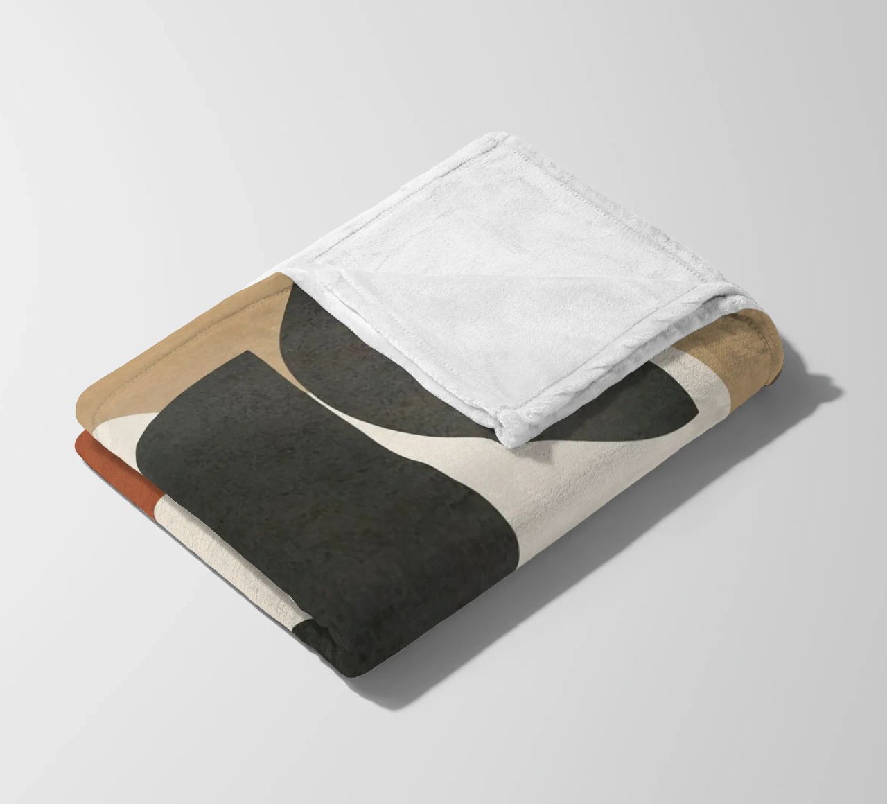 Modern Shapes Design 10 coperta in pile da cityart