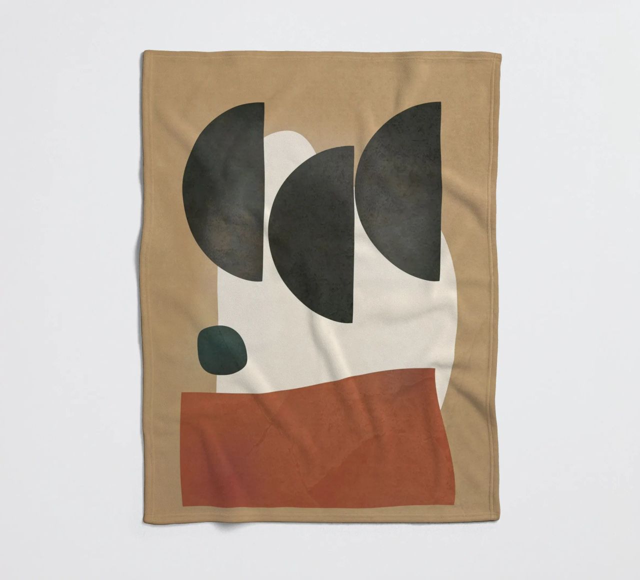 Modern Shapes Design 10 coperta in pile da cityart