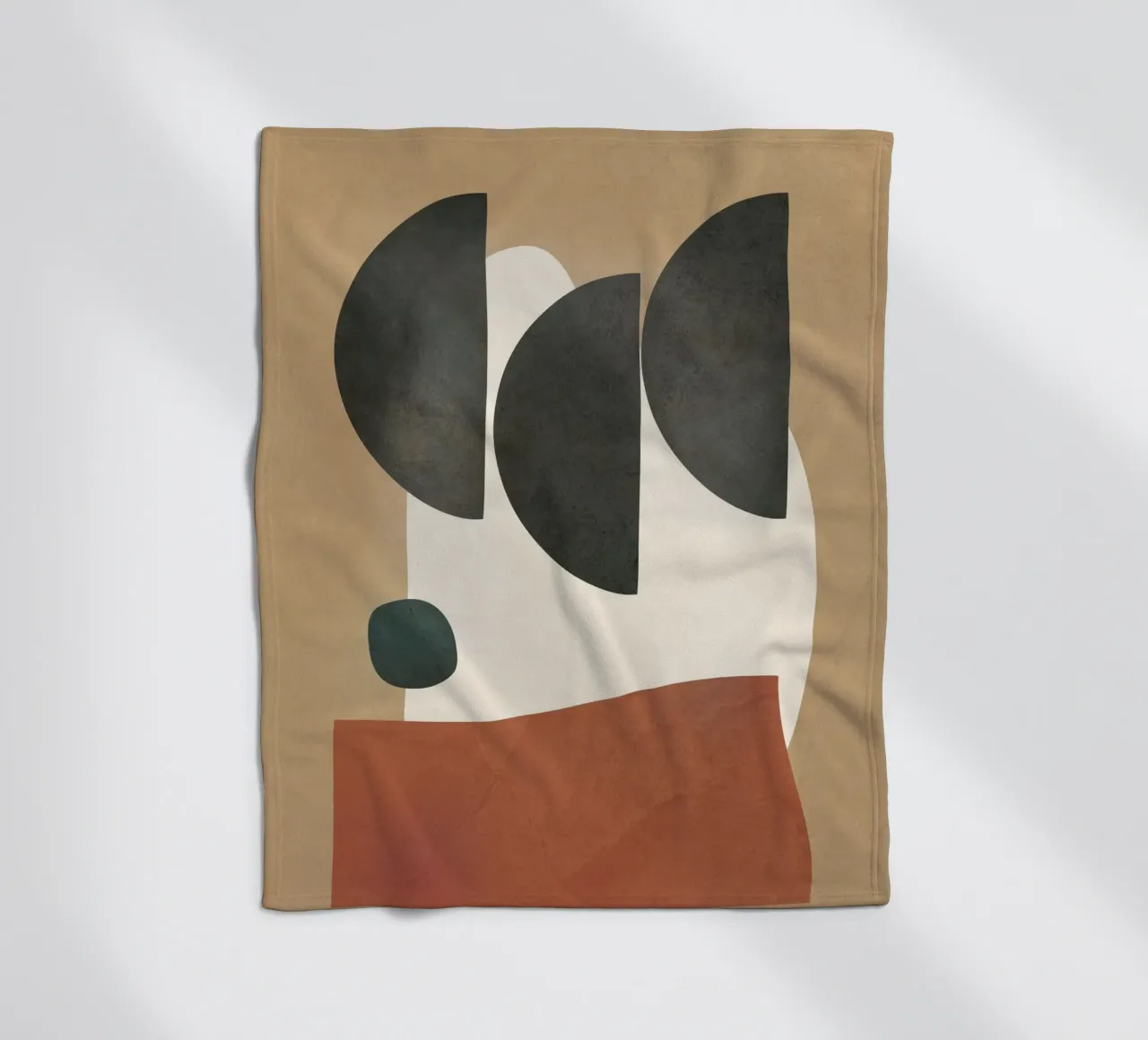 Modern Shapes Design 10 manta de franela de cityart