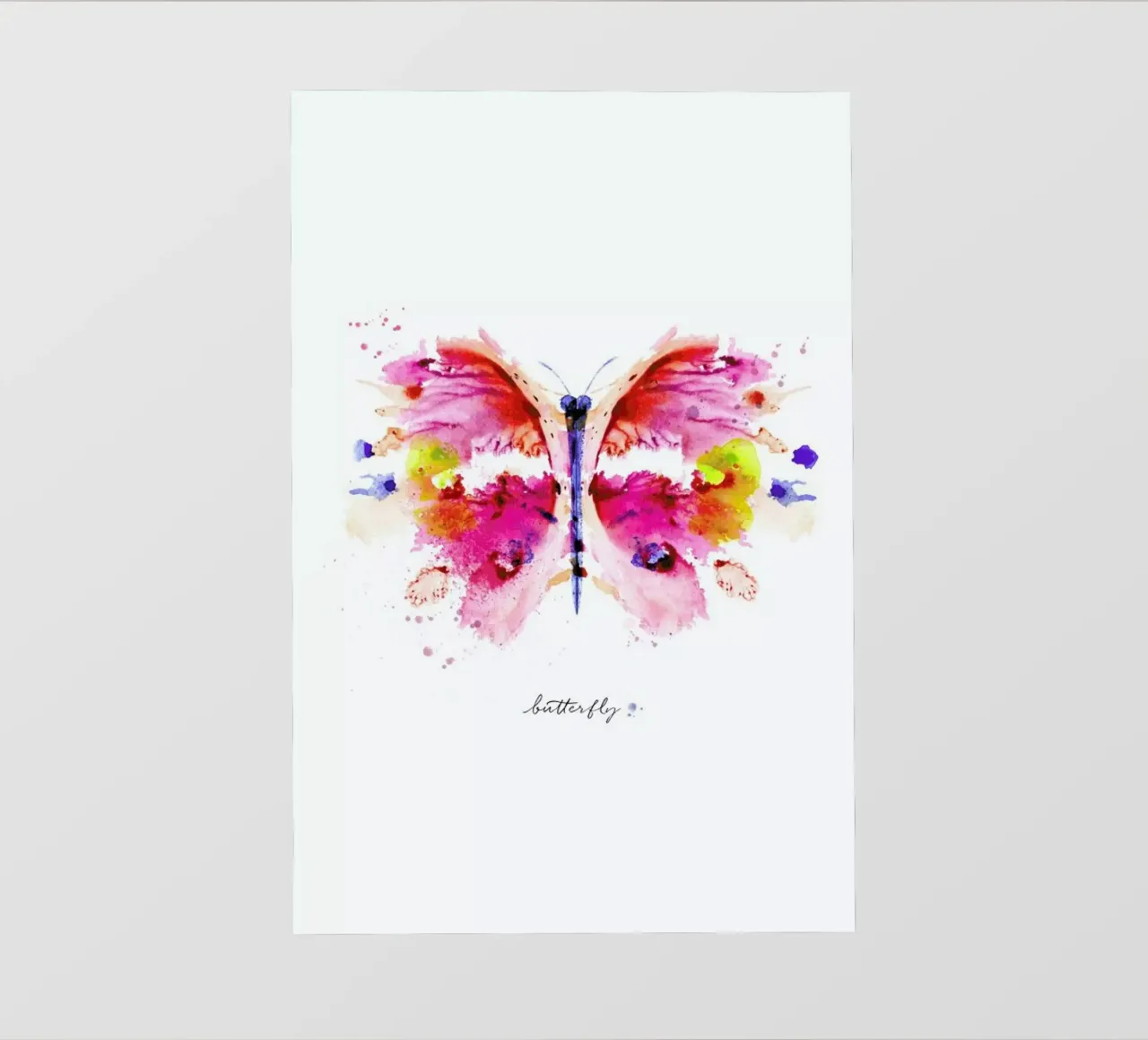 Ink Butterfly II pellicola backlit da Flora & Fauna
