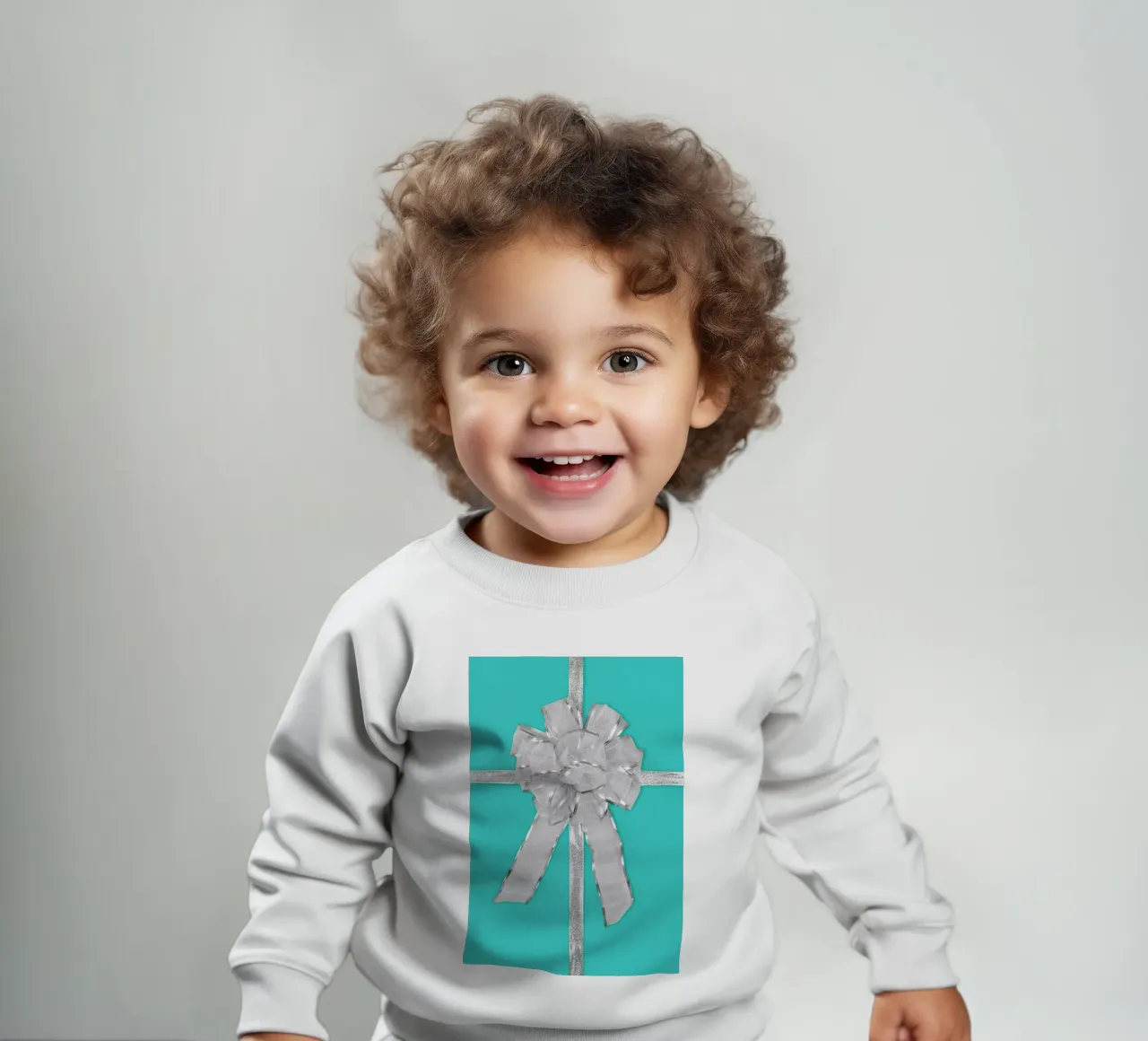 Do Not Open Till Christmas felpa neonato da Juj Winn