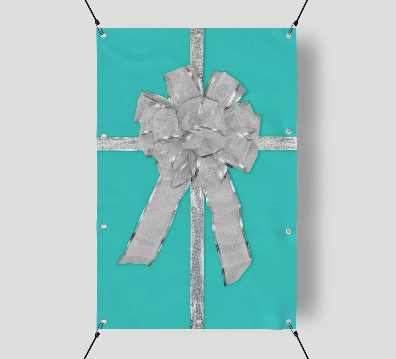 Do Not Open Till Christmas telo in pvc da Juj Winn