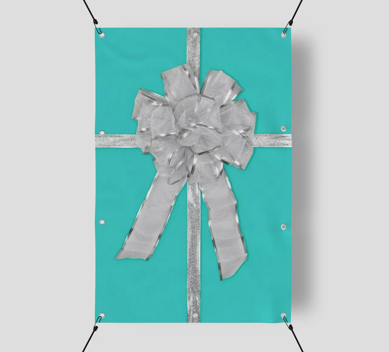 Do Not Open Till Christmas telo in pvc da Juj Winn