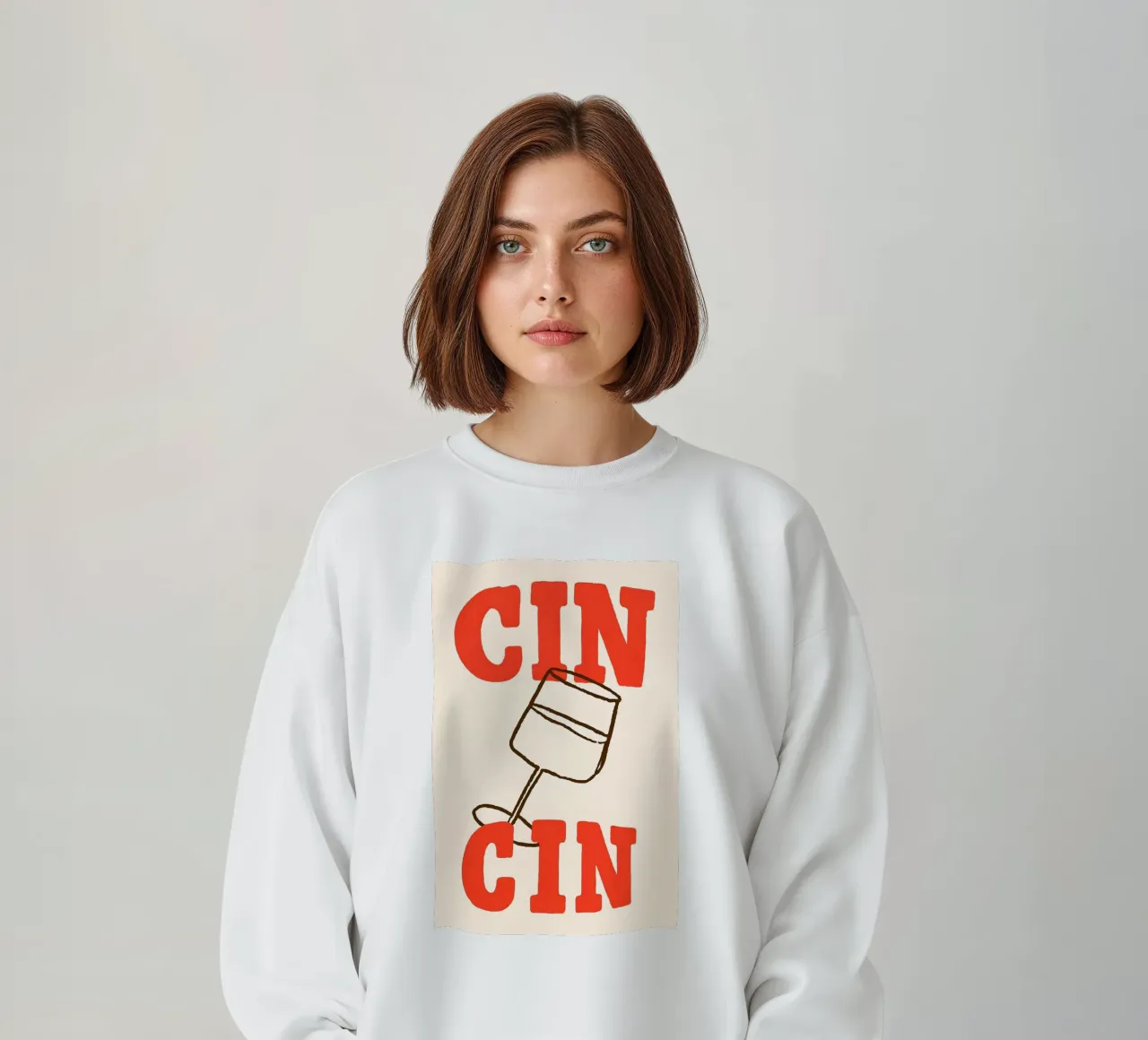 Cin Cin, Cheers! sweatshirt by QuooodZ by MooodzArt
