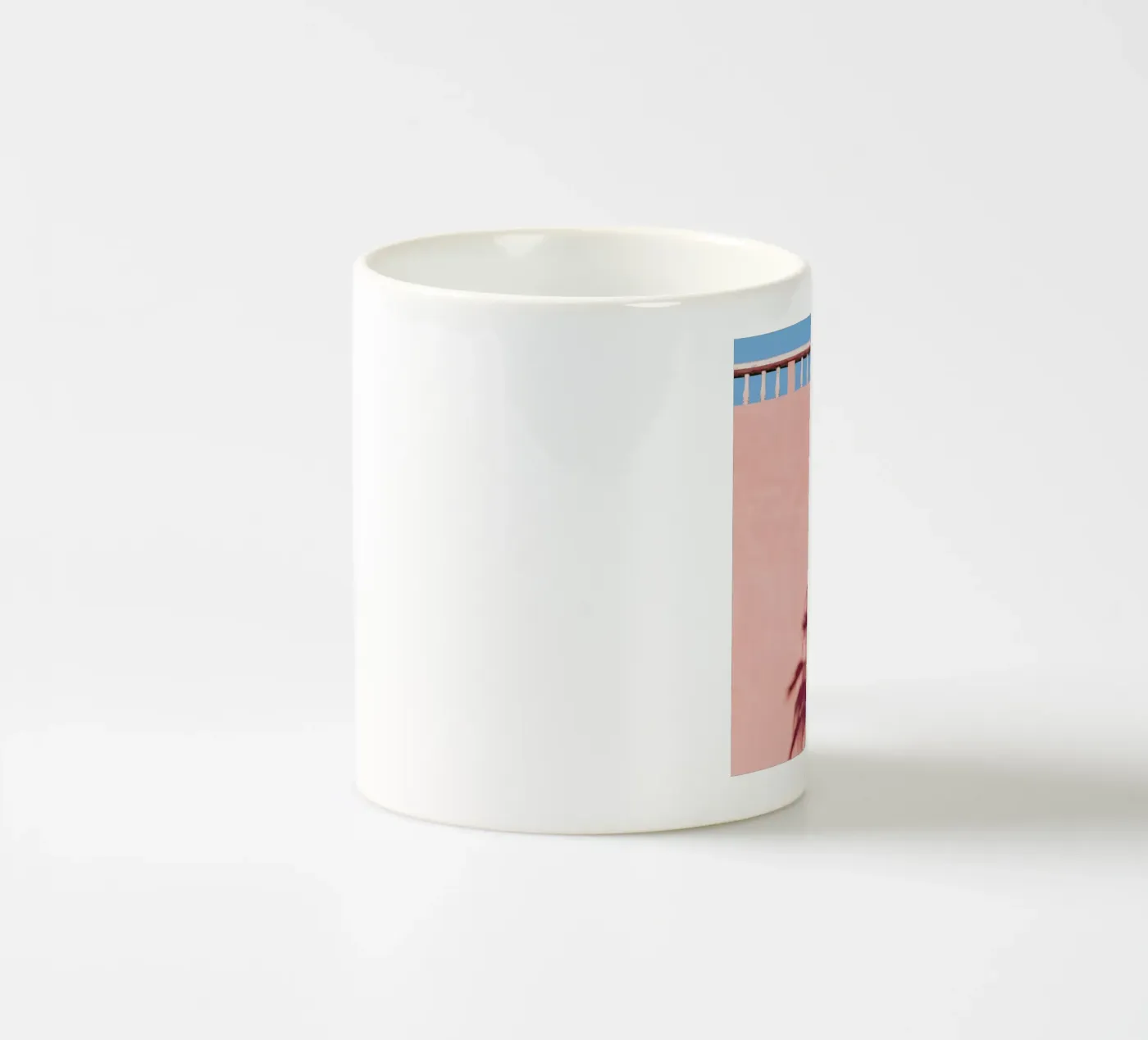 Sunblocker ceramic mug by Rupert Höller
